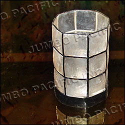 capiz candle holders