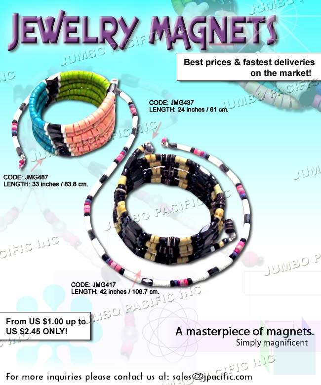 Philippine shell magnetic jewelry belts bracelets necklace collection